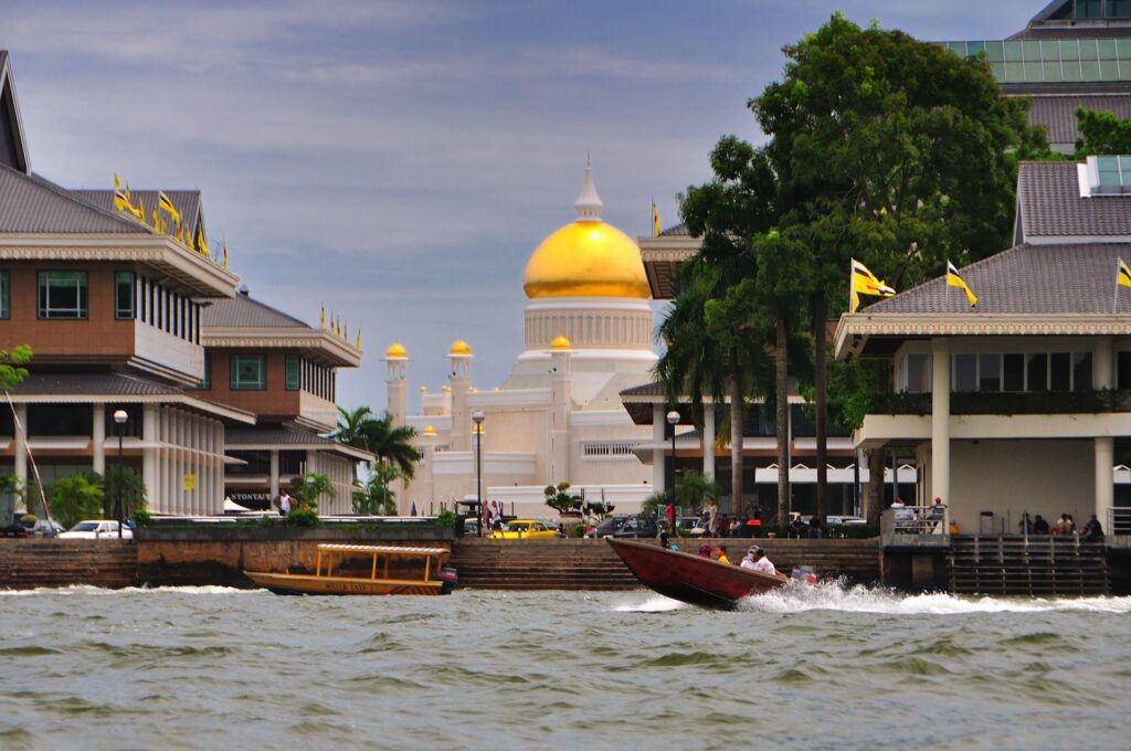 Brunei palaces and houses