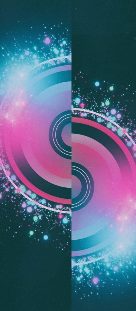 Half Circles Design Abstract