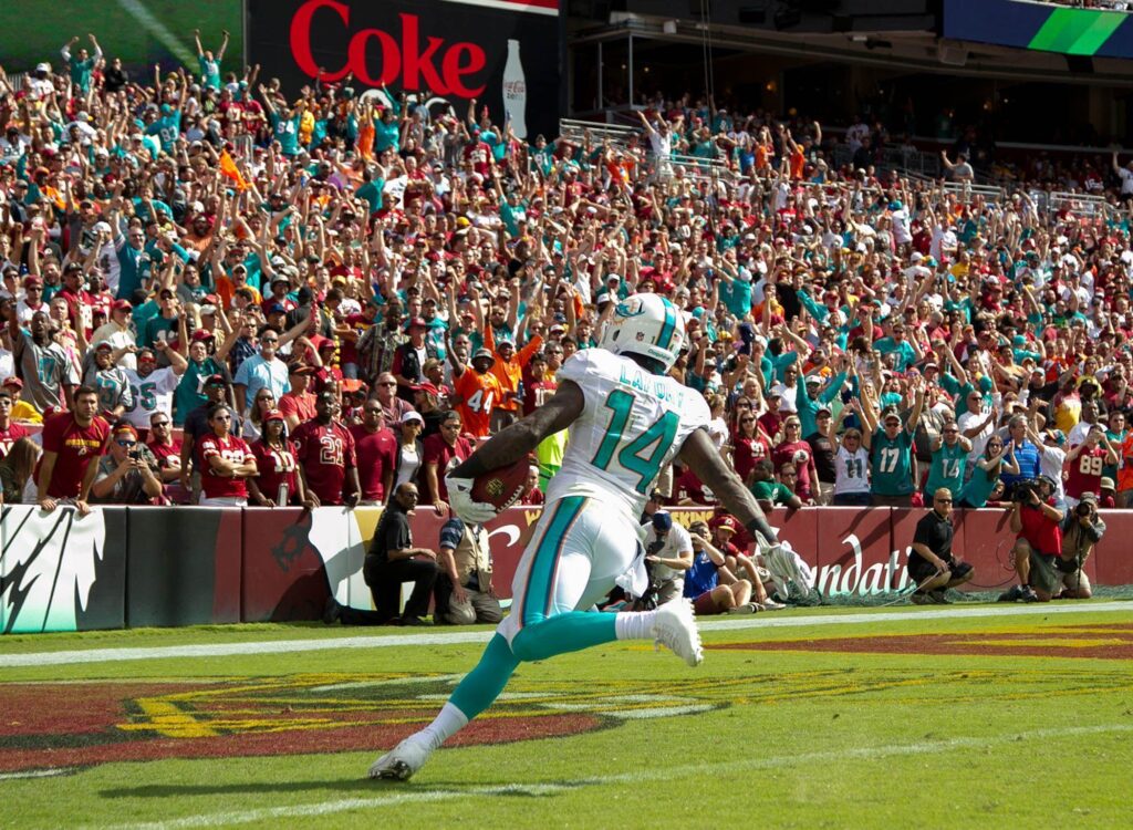 Miami Dolphins Here’s how that TD return played out in Landry’s