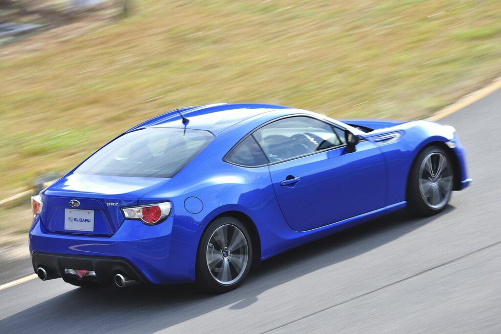 Subaru BRZ High Resolution Wallpapers in World Rally Blue and Matte