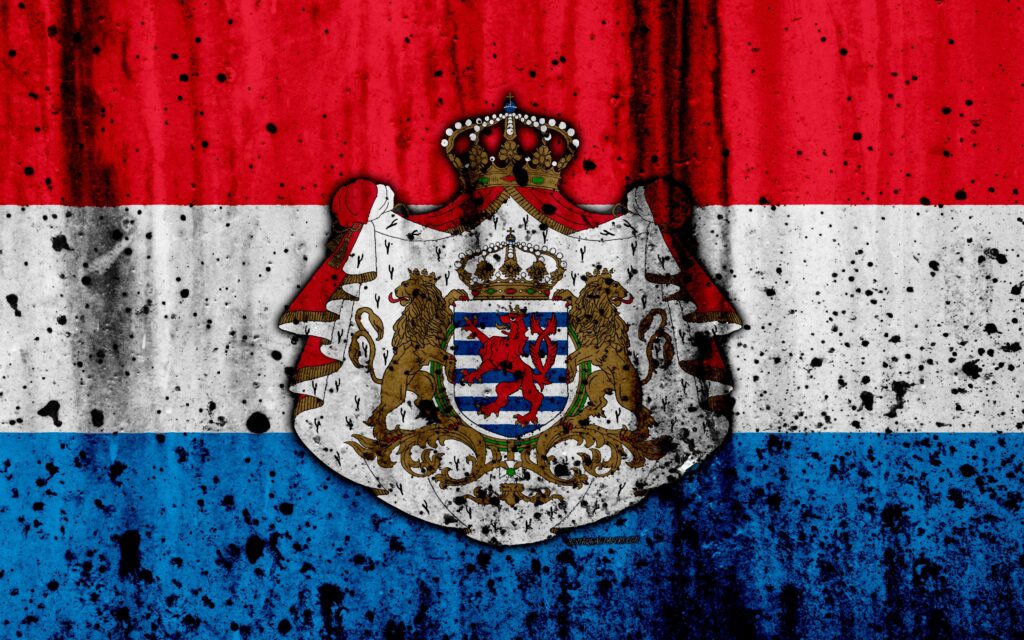 Download wallpapers Luxembourg flag, k, grunge, flag of Luxembourg