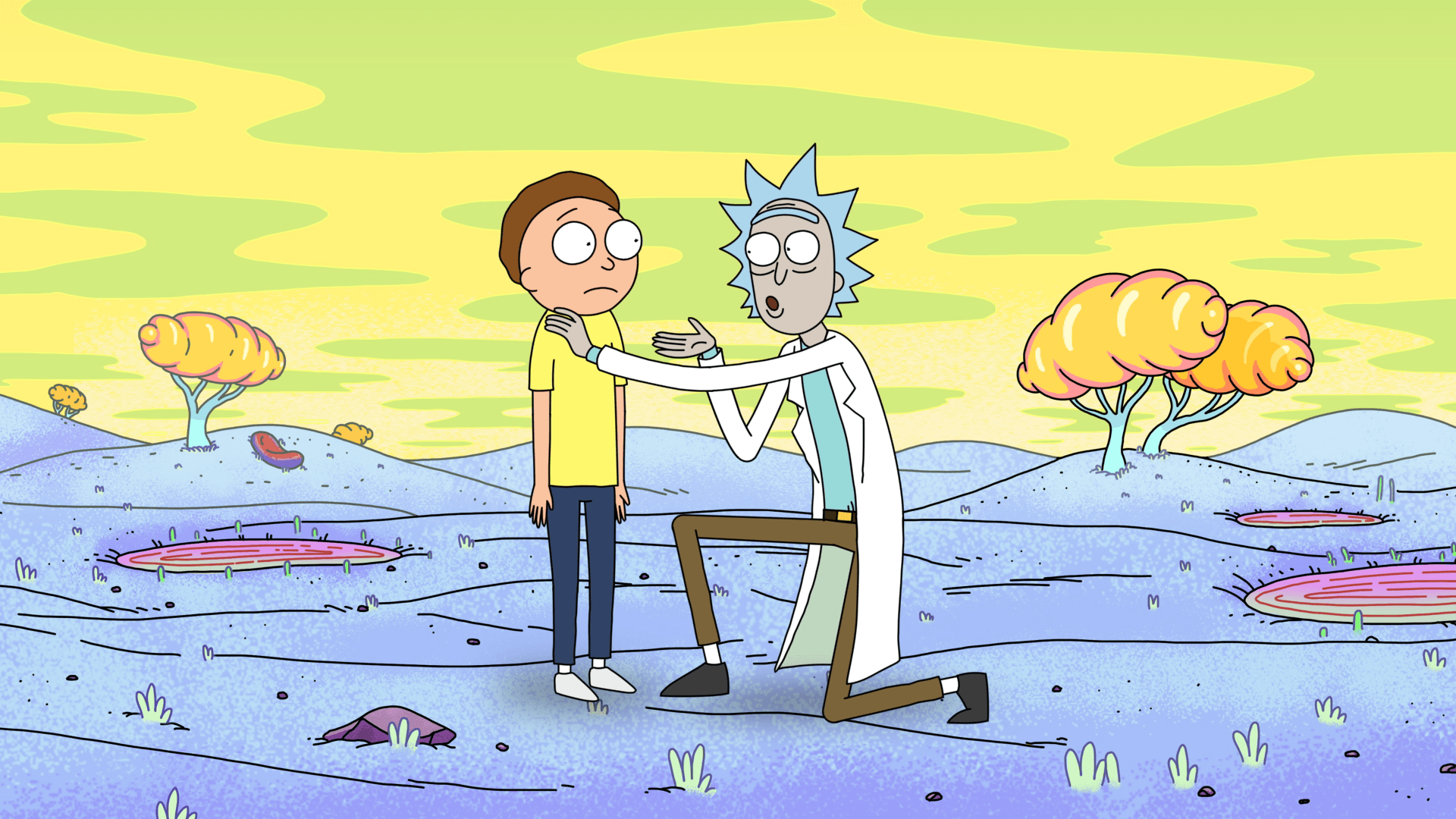 Rick and Morty Computer Wallpapers, Desk 4K Backgrounds