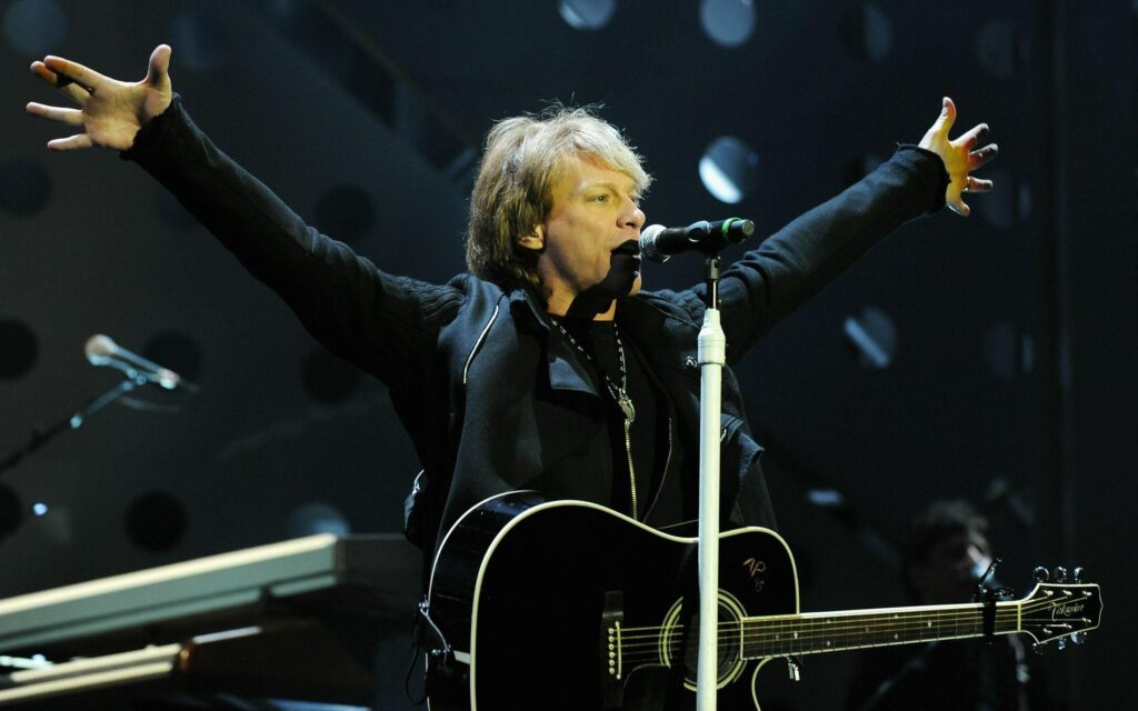 Jon Bon Jovi in Concert widescreen wallpapers