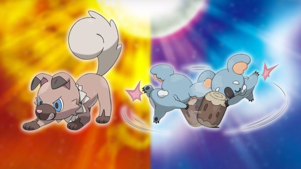 Rockruff and Komala are the two cutest new additions to Pokémon Sun