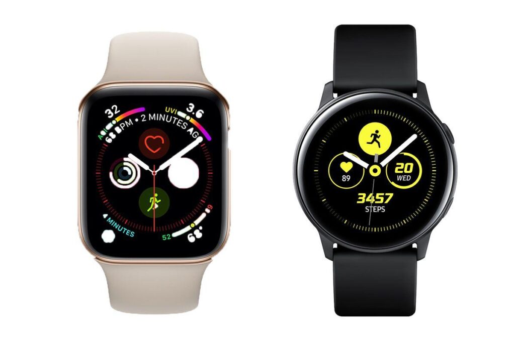 Samsung Galaxy Watch Active vs Apple Watch Series rival