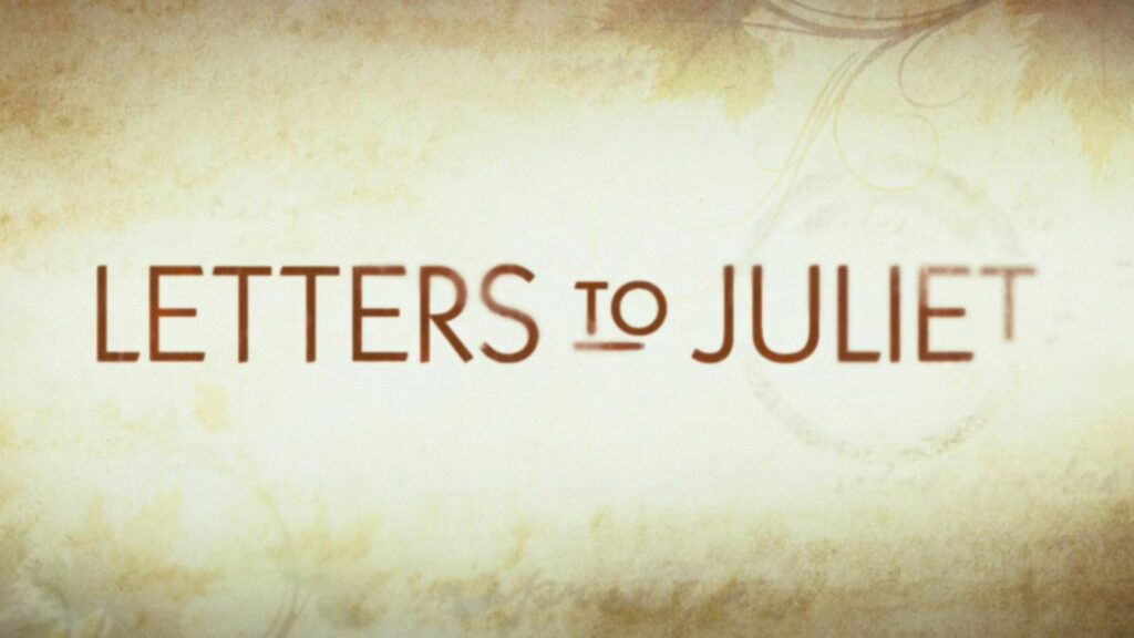 Free download Letters Wallpapers Letter to juliet wallpapers