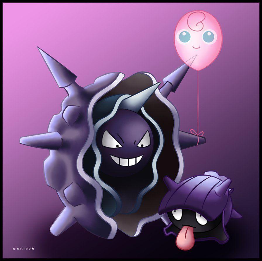 Shellder and Cloyster by Ninjendo