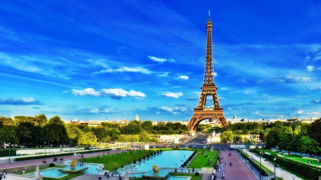 Hotel france eiffel tower paris qatar airways paris tower tower HD