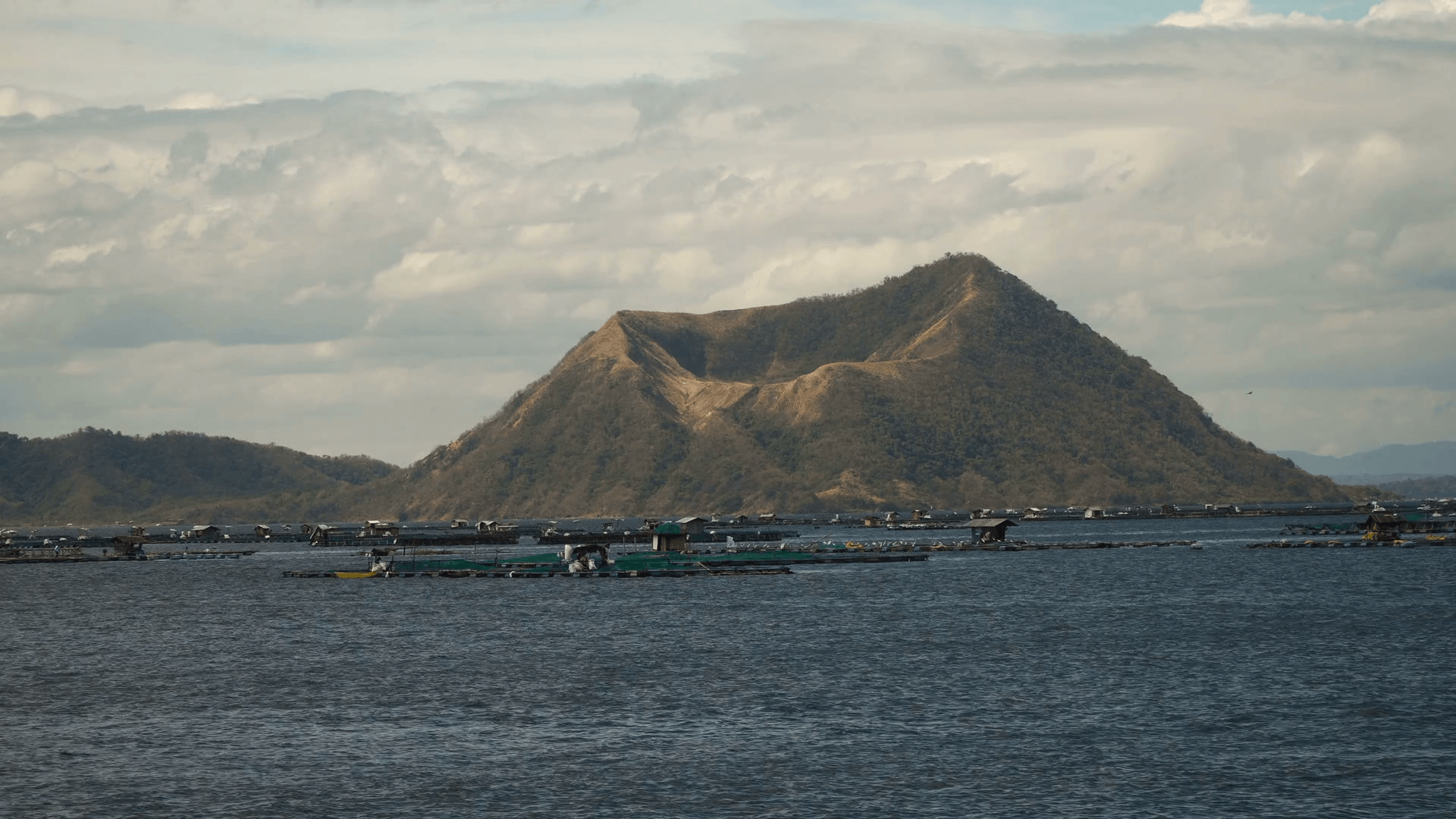 Taal Volcano on Luzon Island North of Manila in Philippines Volcano