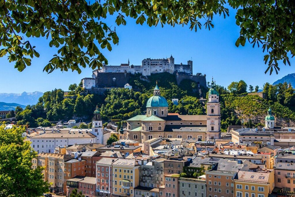 Wallpaper Salzburg Austria Fortification Hohensalzburg Castle