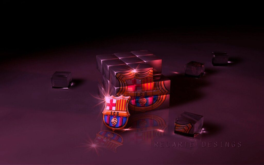 Barcelona wallpapers cubes ×