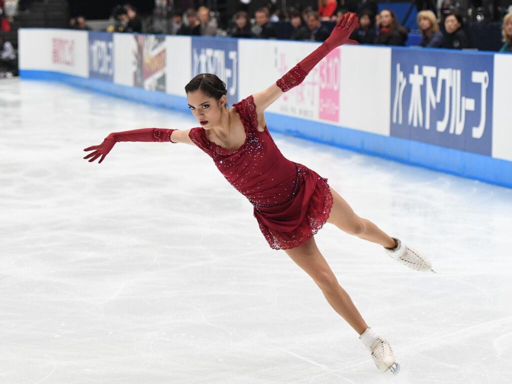 Winter Olympics figure skating Evgenia Medvedeva is talented and