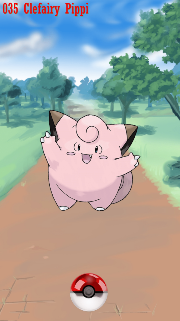 Street Pokeball Clefairy Pippi