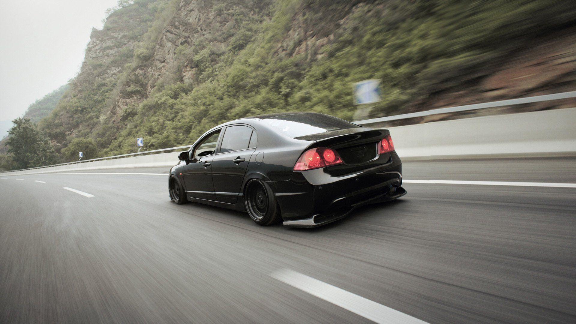 Honda civic low stance nation 2K wallpapers
