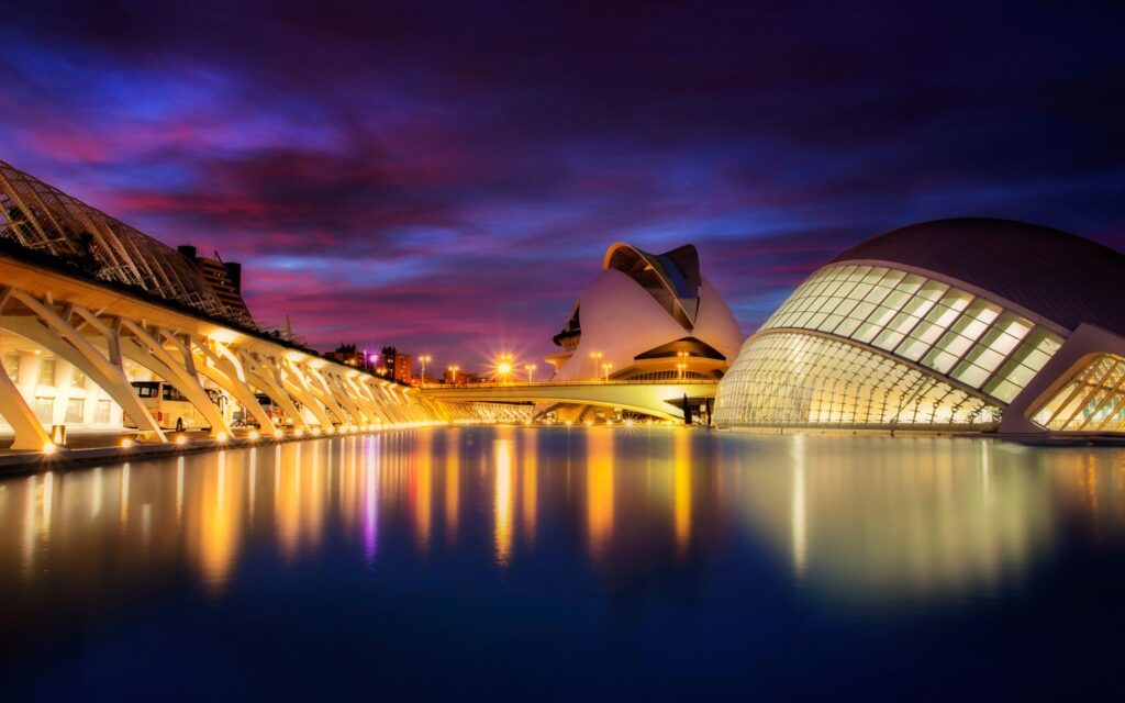 City of Arts and Sciences Valencia Spain Wallpapers