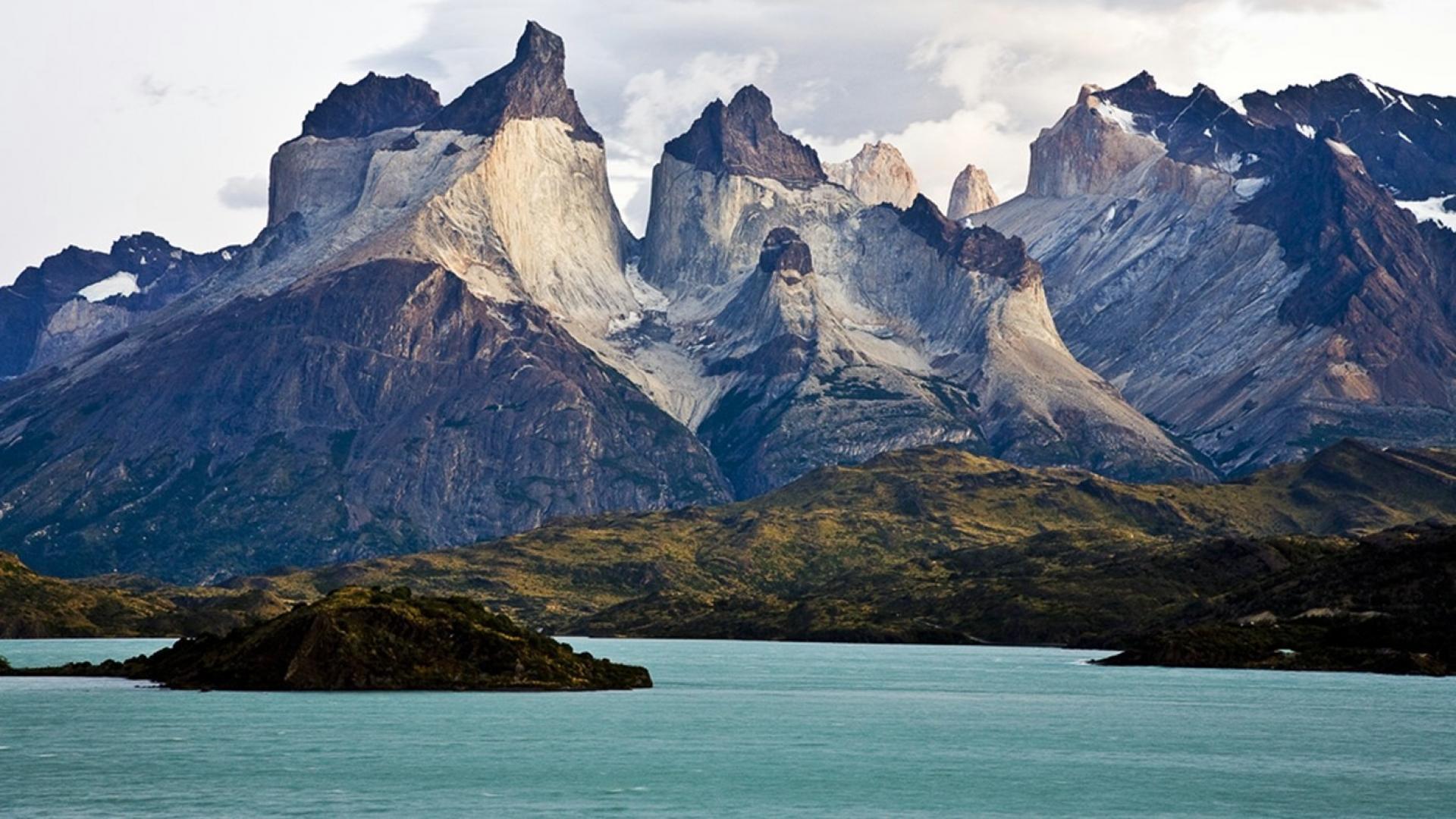 Chile national park patagonia torres del paine wallpapers