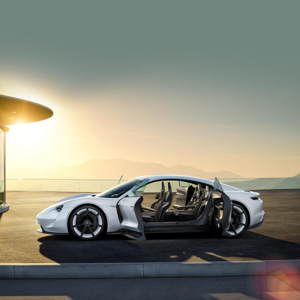 Tribute to tomorrow Porsche Concept Study Mission E