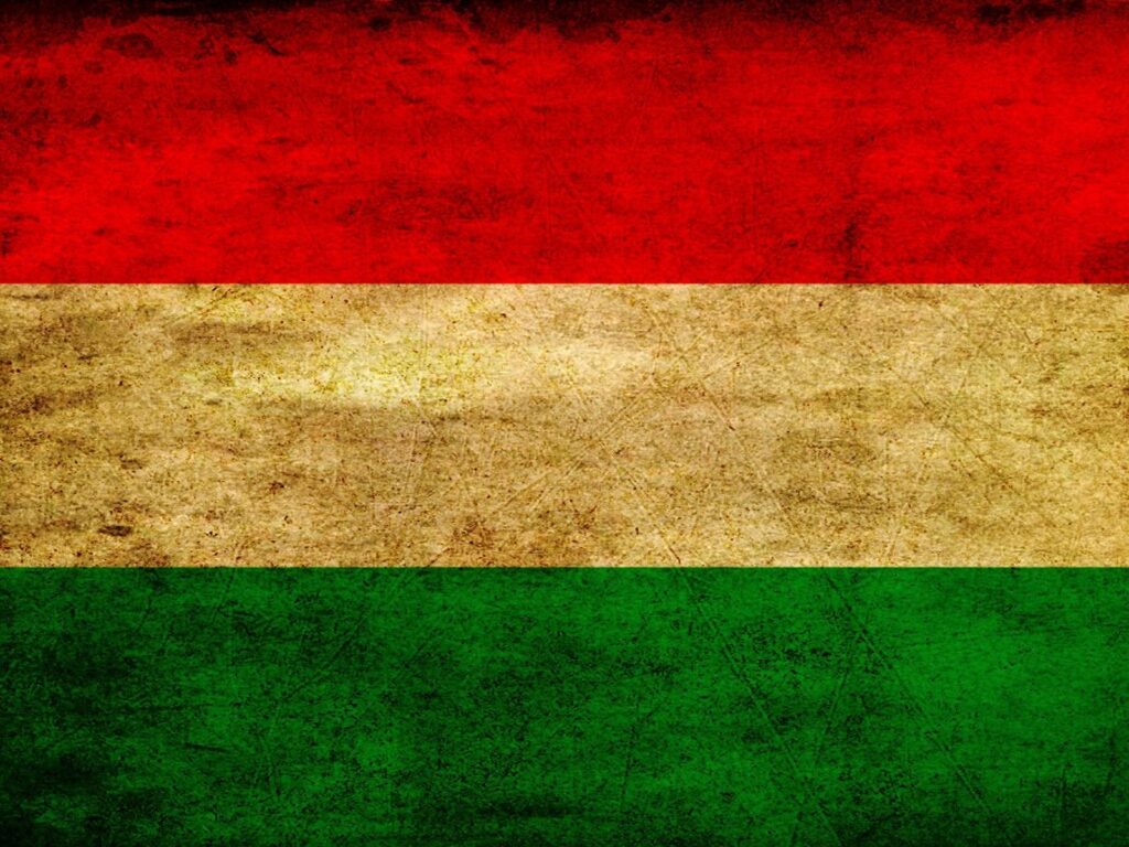Download wallpapers flag, stripes, hungary, symbols