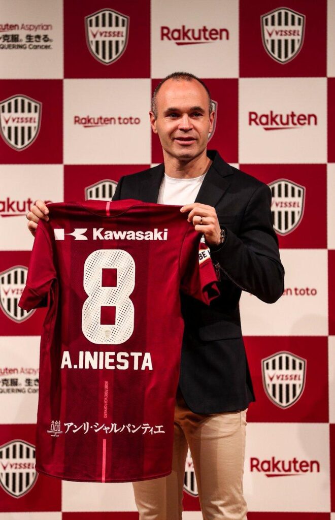 Football Transfer on Twitter Andrés Iniesta’s move to Vissel Kobe…