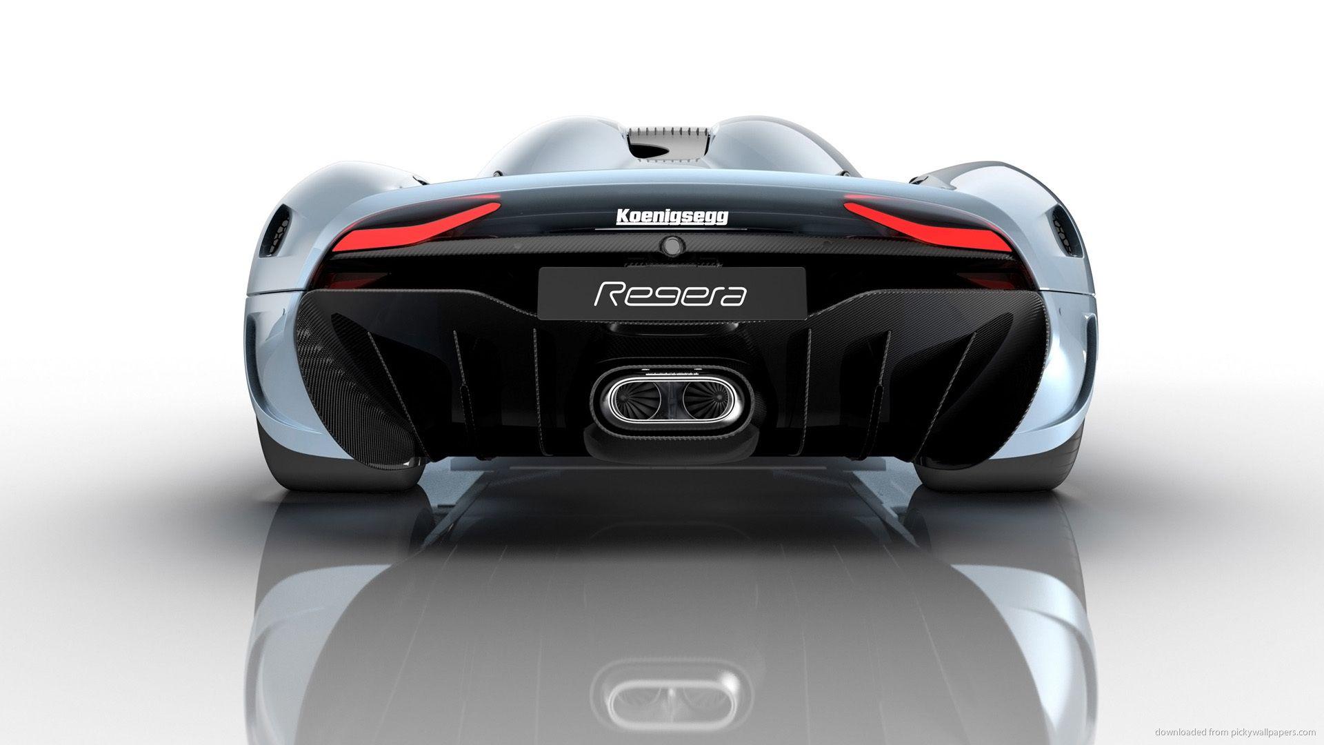 Koenigsegg Regera Rear View Wallpapers For iPhone