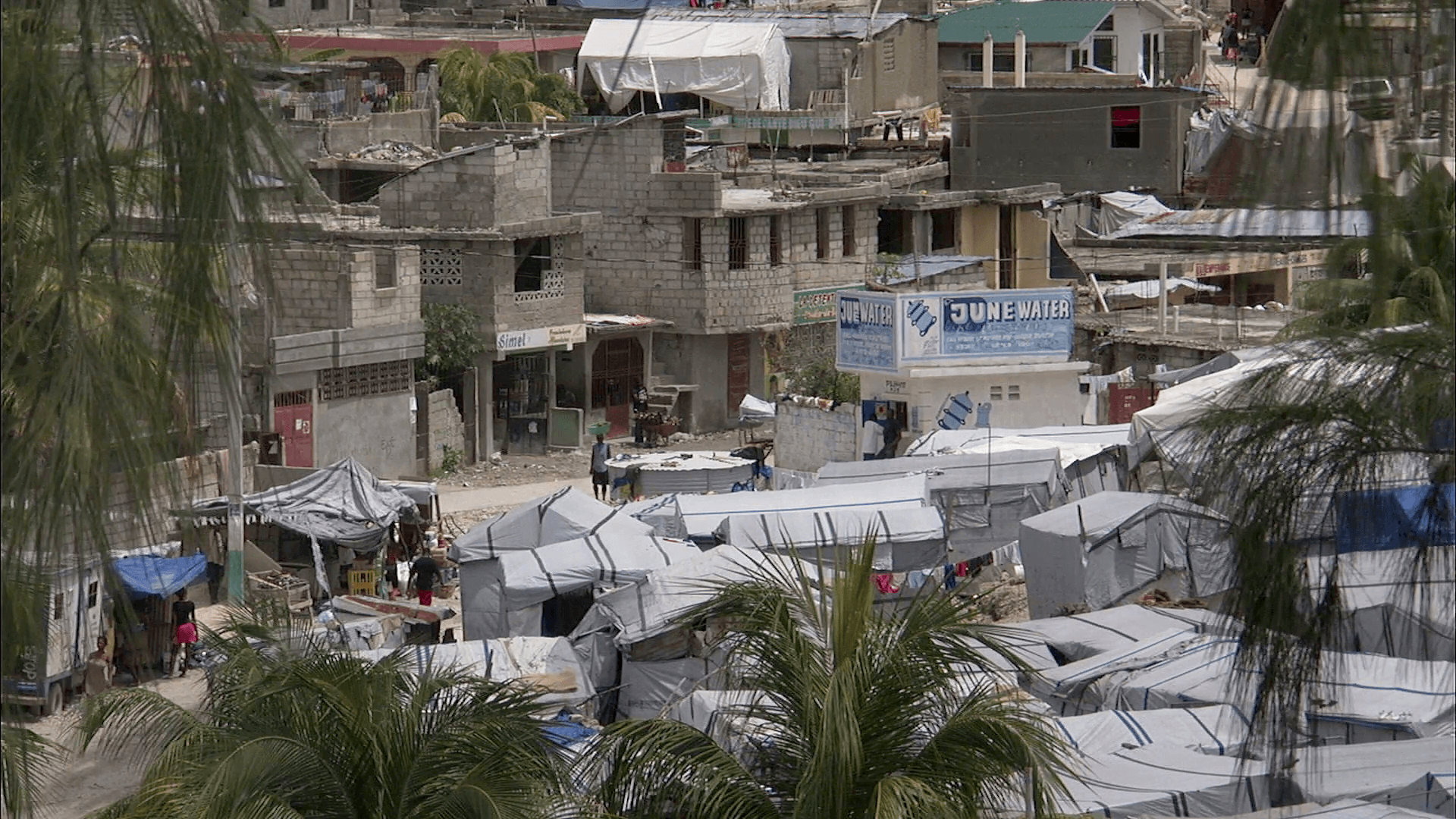 Haiti, Port Au Prince, Housing Stock Video Footage