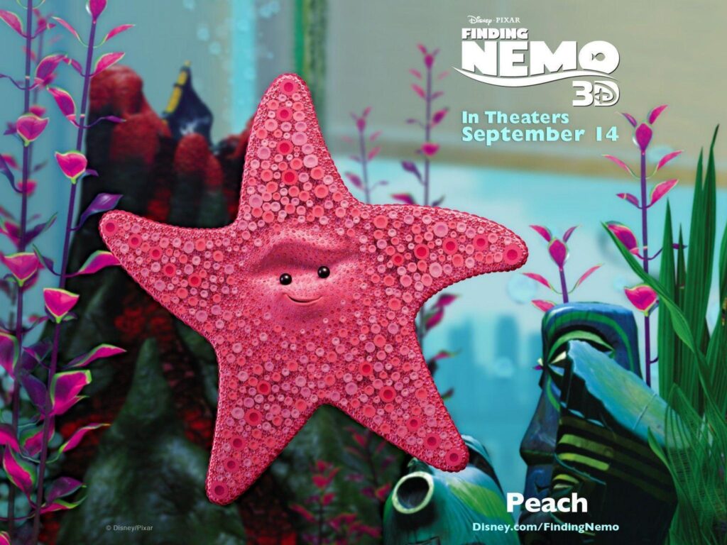 Download Finding Nemo Peach Wallpapers