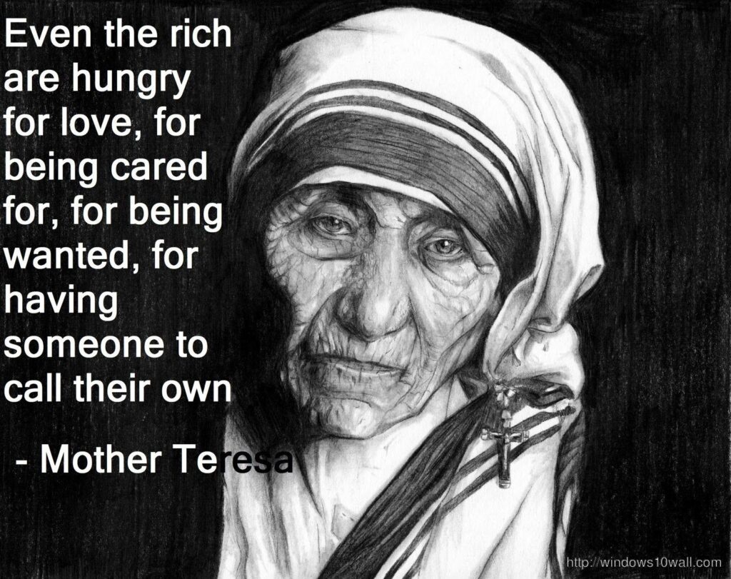 Best Mother Teresa Quotes 2K Wallpapers