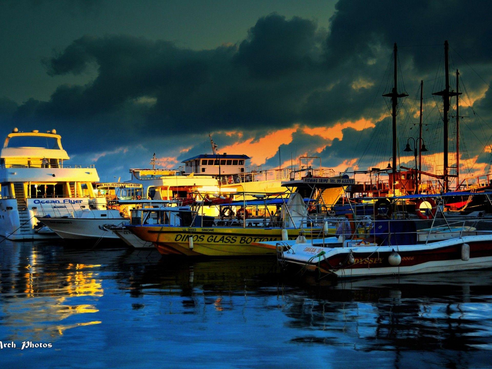 Paphos Waterfront, Late evening – Paphos, Cyprus