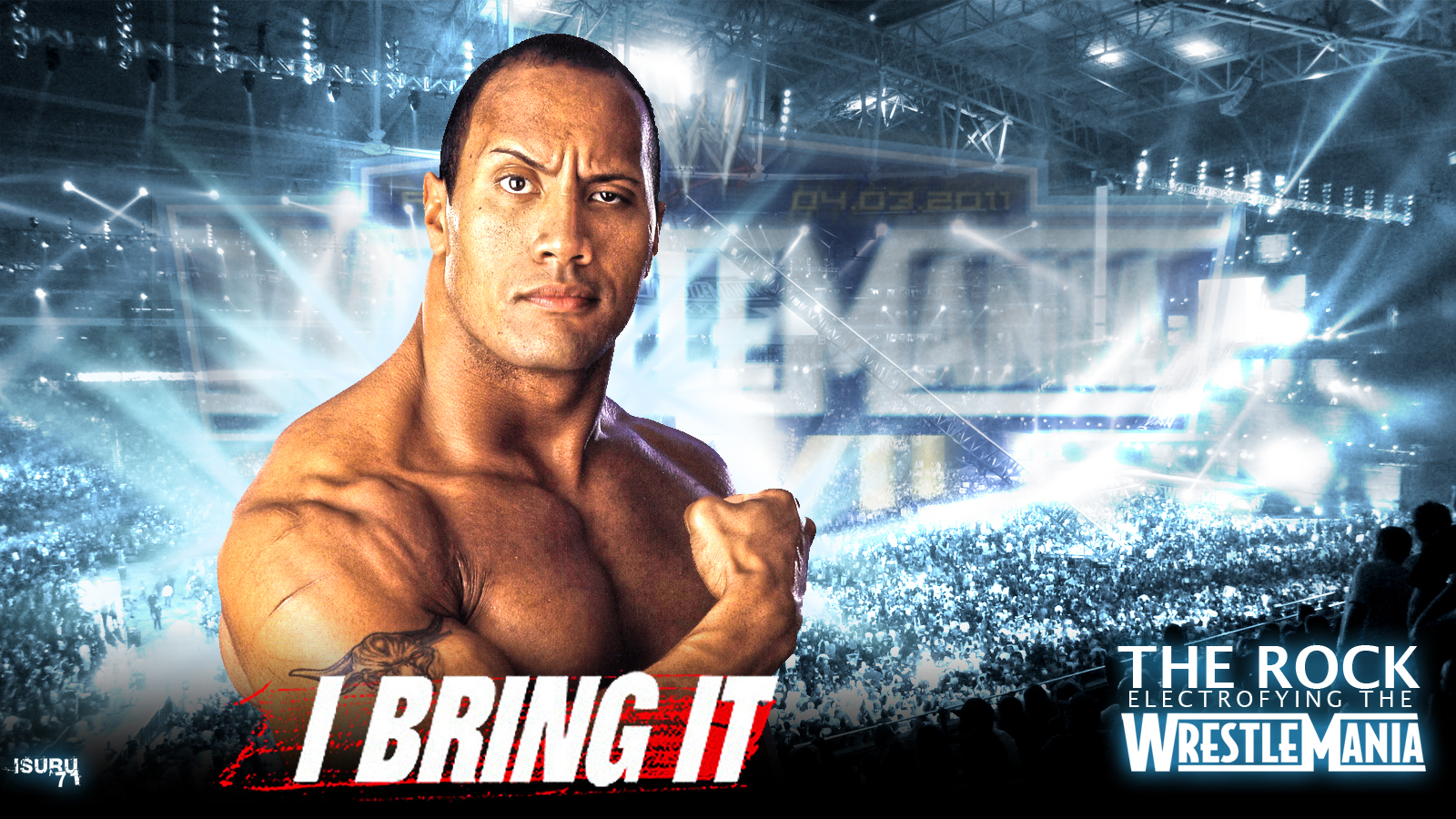 WWE Wallpaper The Rock 2K wallpapers and backgrounds photos