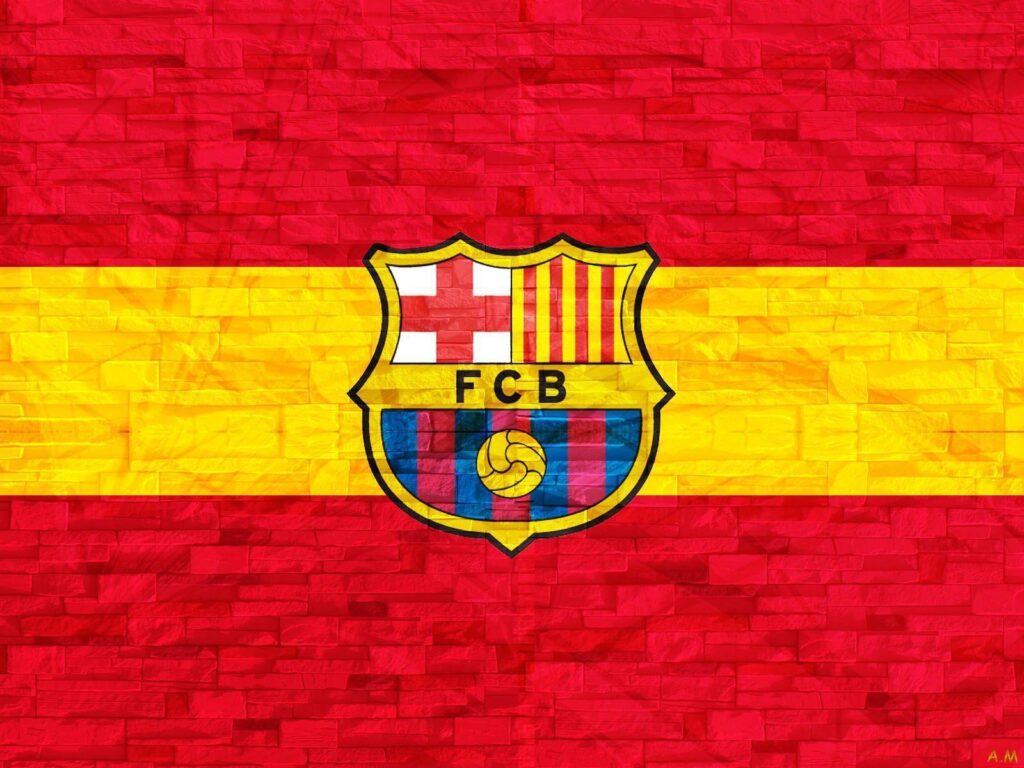 Barcelona Logo 2K Wallpapers