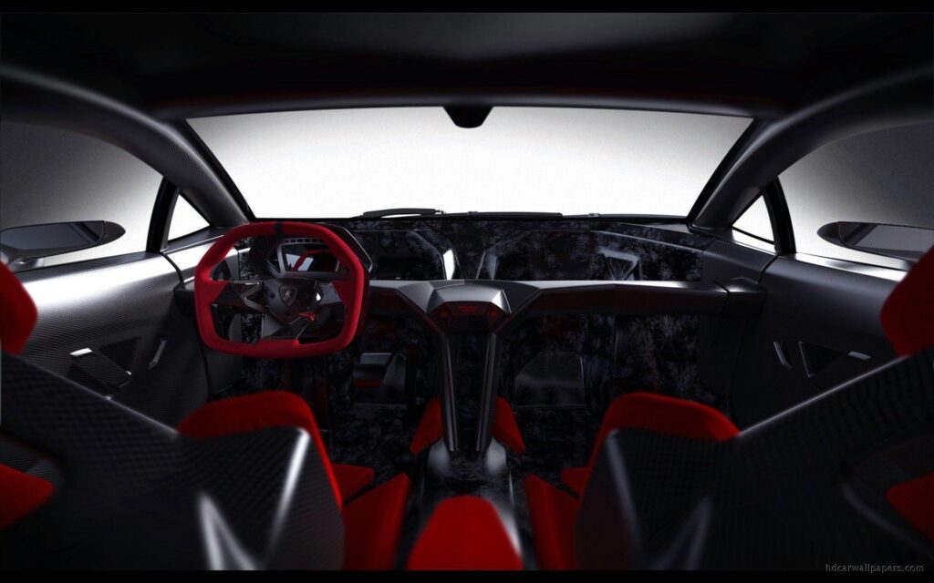 Lamborghini Sesto Elemento Concept Interior Wallpapers