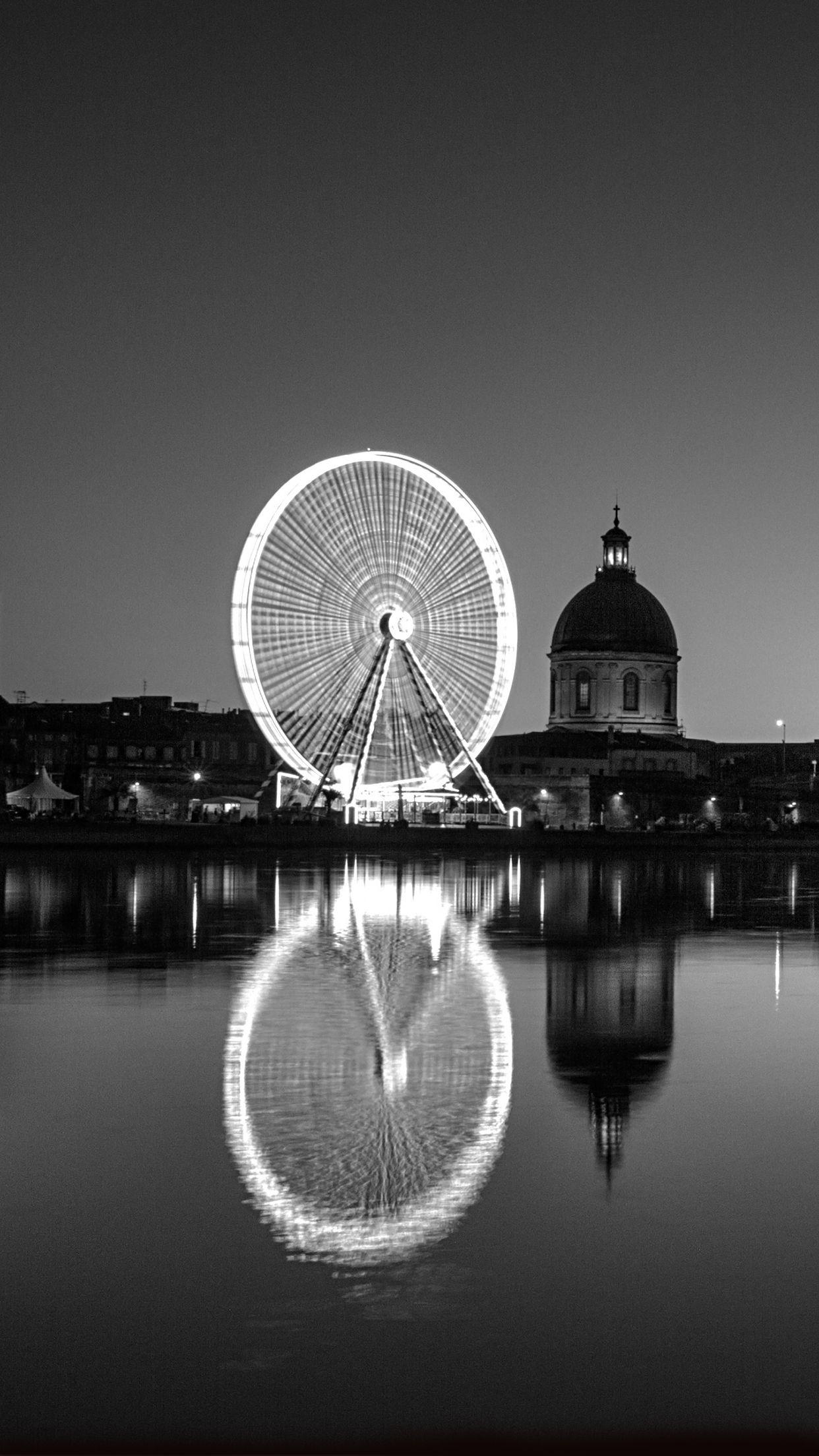 Black and White Toulouse Wallpapers for iPhone X, , ,