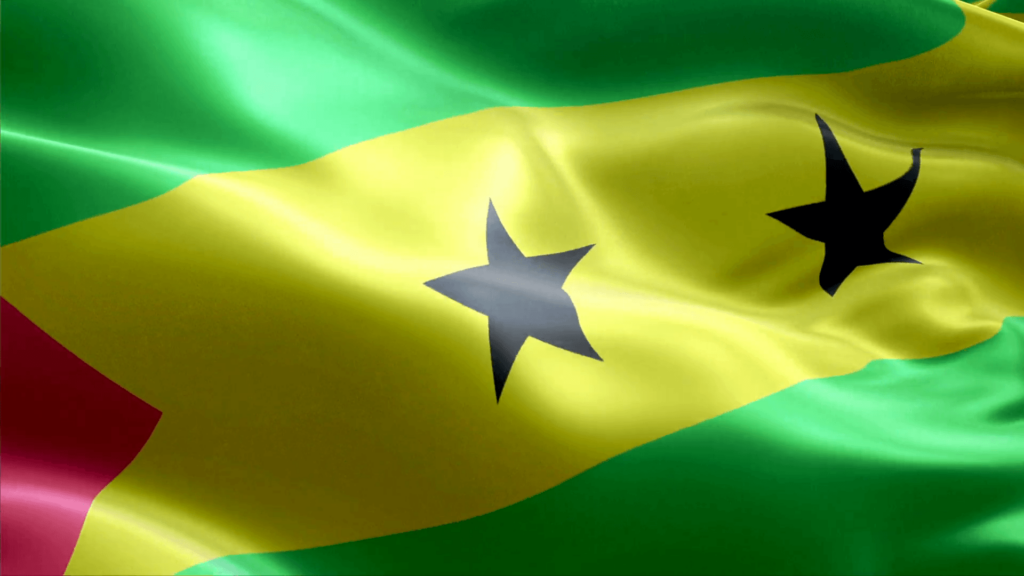 Country Flag Sao Tome and Principe Motion Backgrounds