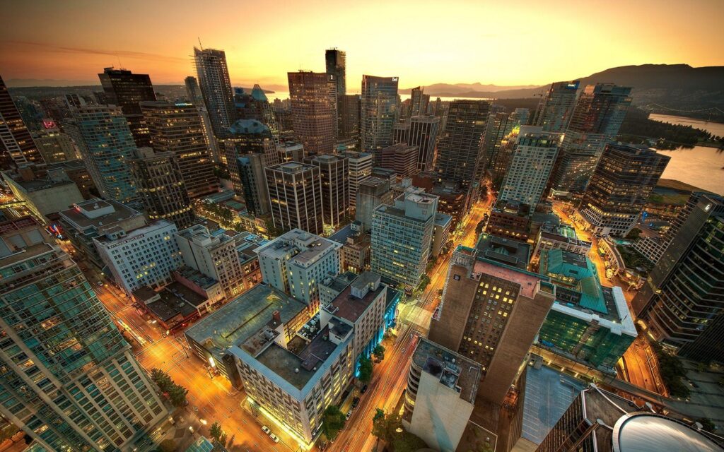 Vancouver Sunset Canada Wallpapers in K format for free download