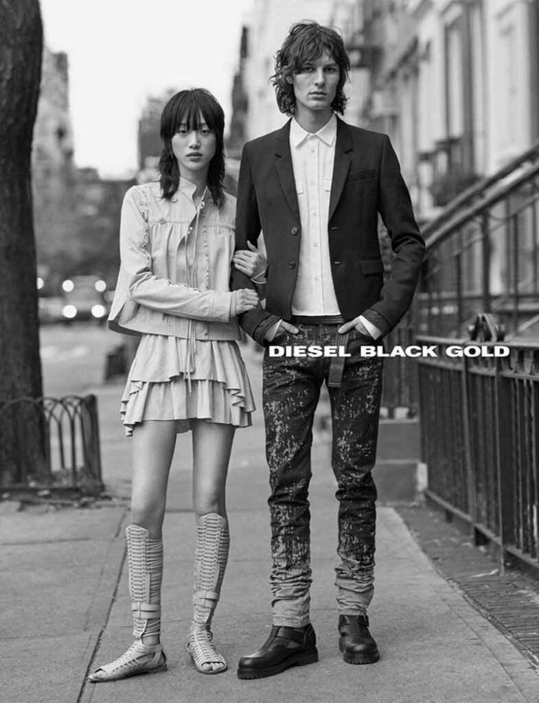 CAMPAIGN Sora Choi & Akos Sogor for Diesel Black Gold Spring