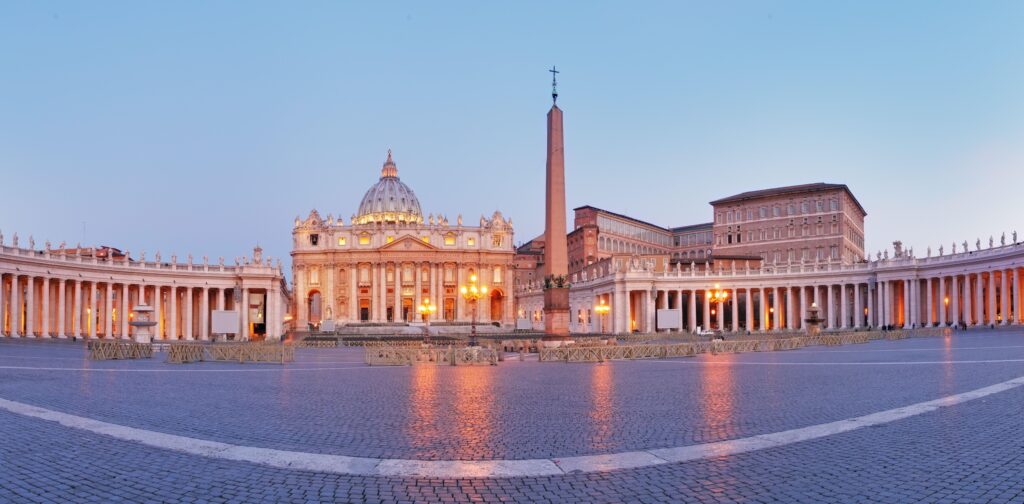 Wallpapers Italy, St Peters Basilica, Vatican Obelisk, Rome » City