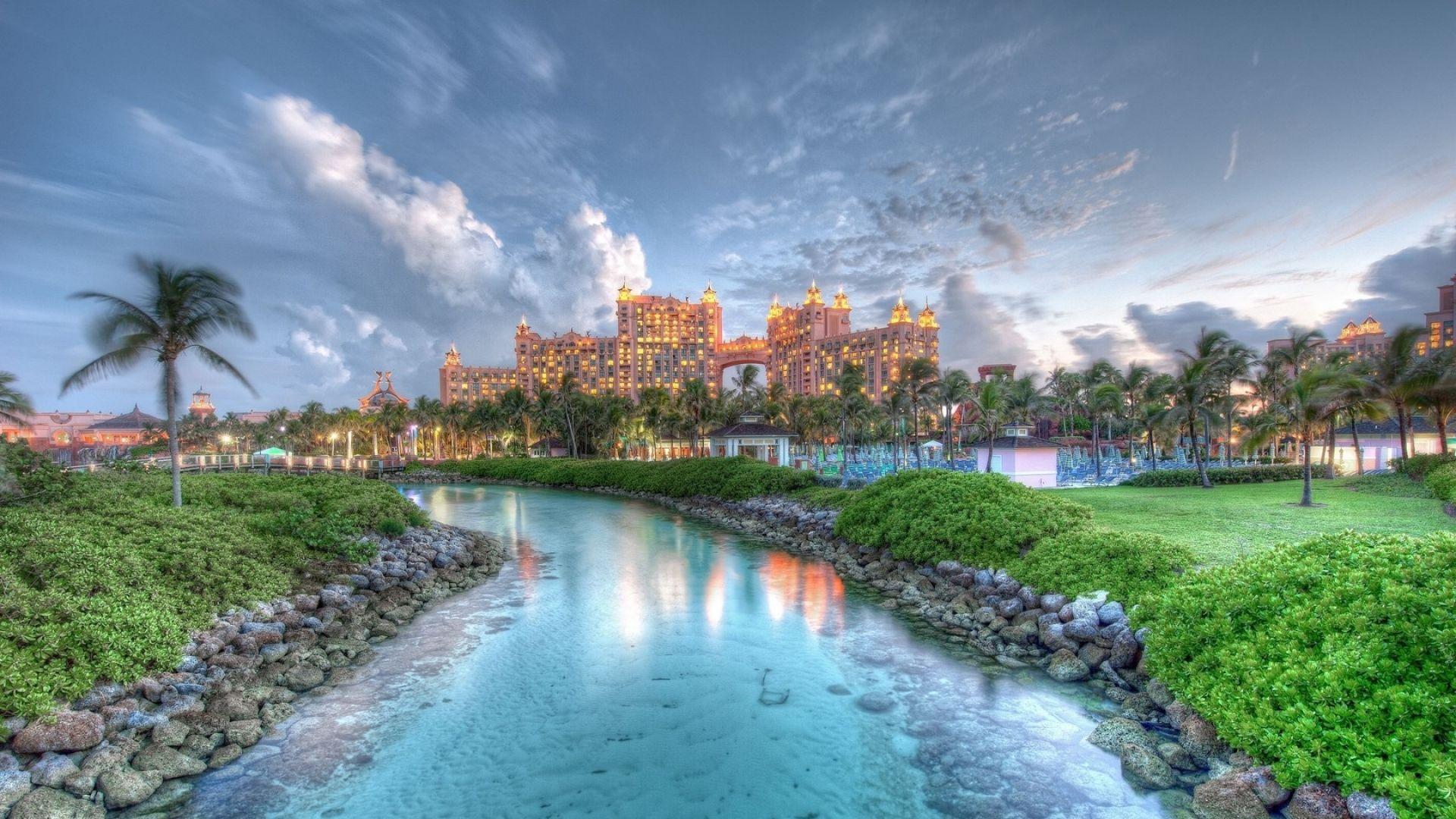 Download Wallpapers Nassau, Atlantis hotel, Dubai