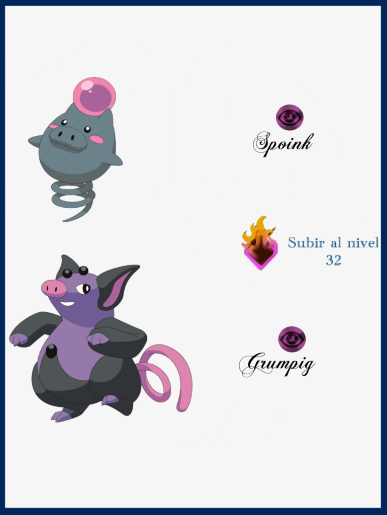 Spoink Evoluciones by Maxconnery