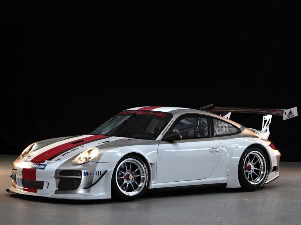 White Porsche GT R Wallpapers