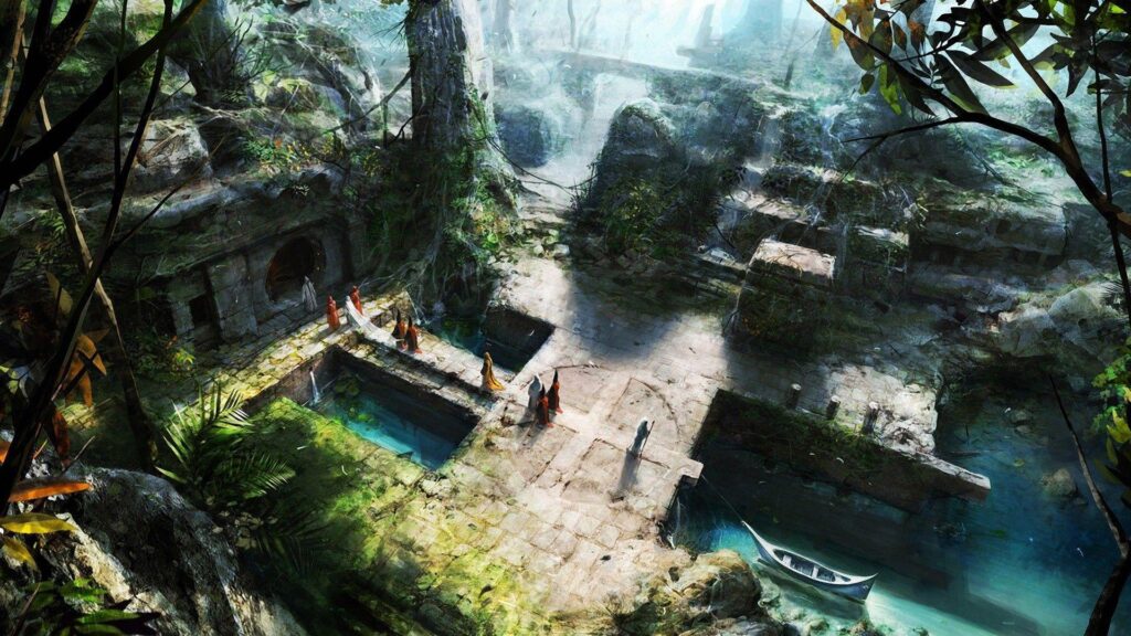 Fantasy Temple Wallpapers HD
