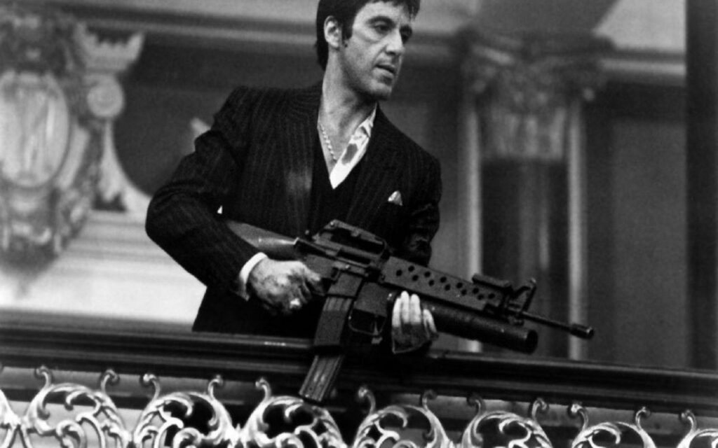 Wallpaper for Desk 4K Al Pacino Scarface
