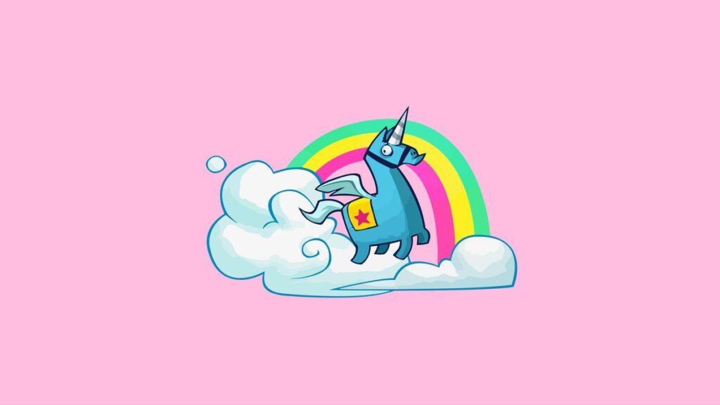 Fortnite Llama|Unicorn Pinata Wallpapers by VaughnWhiskey