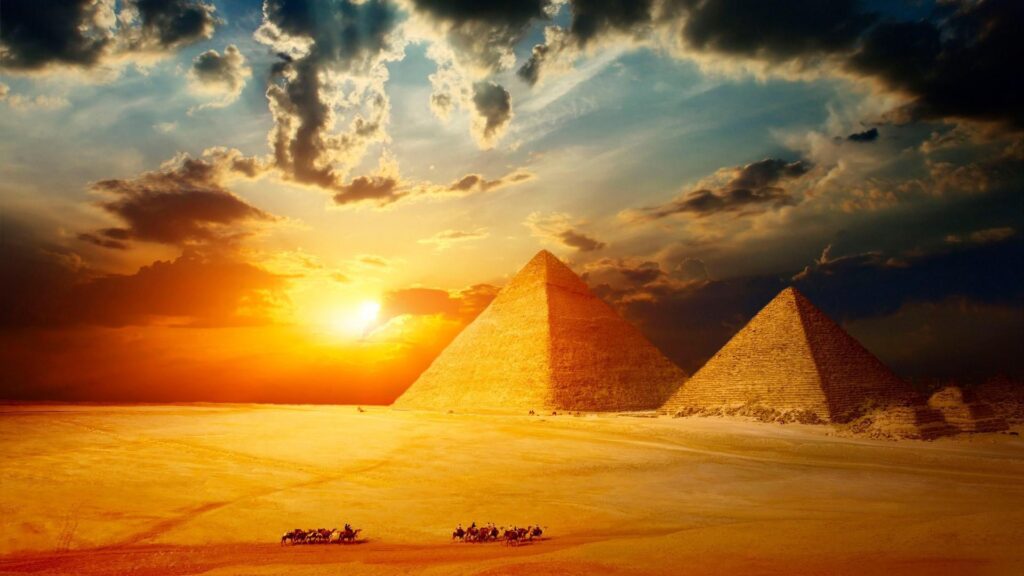 Giza Pyramid Complex 2K Wallpapers