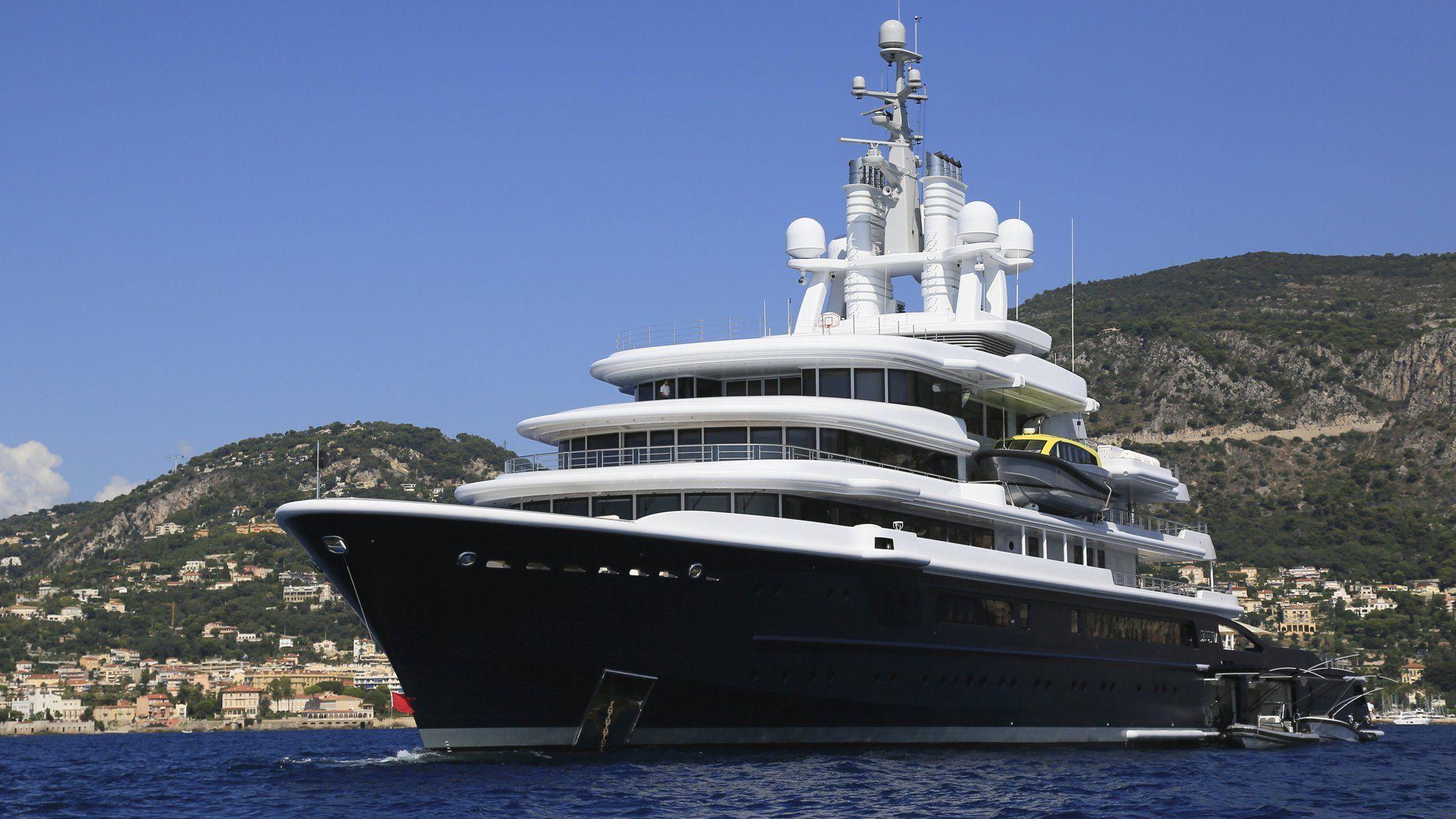 Russian billionaire’s superyacht given to former wife in divorce