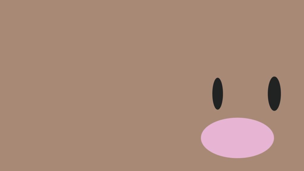 Diglett Pokmon Minimalist Video Game Pokemon 2K Wallpaper, Desktop