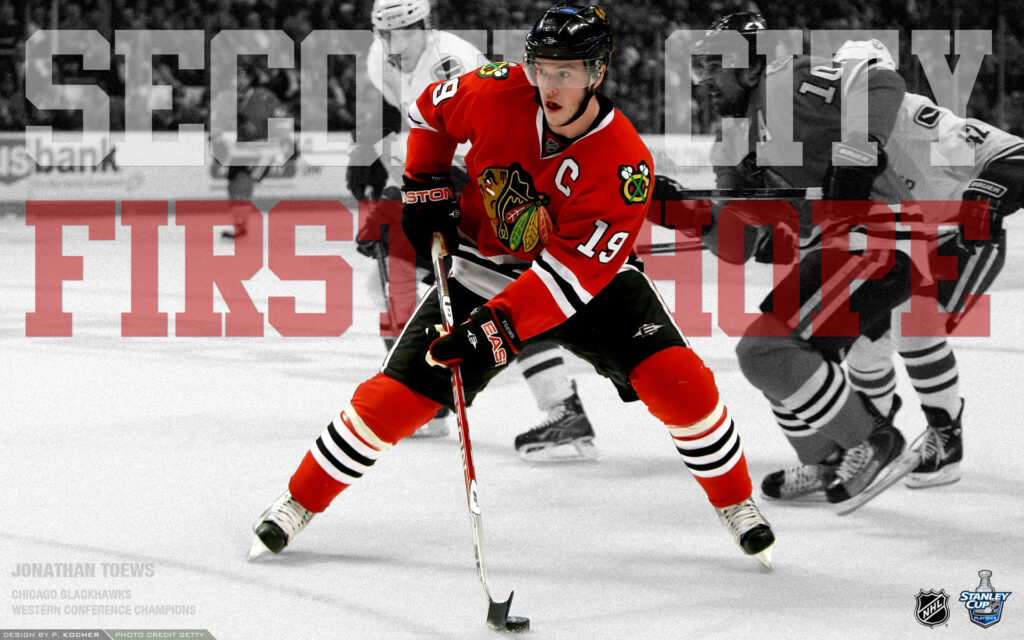 Hockey player of Chicago Jonathan Toews wallpapers and Wallpaper