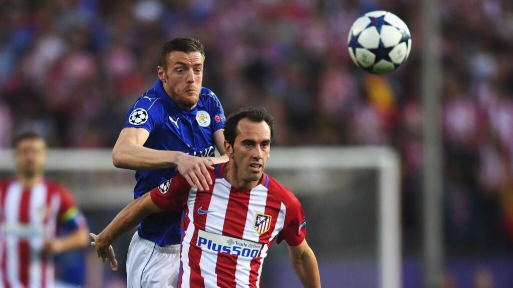 Leicester striker Vardy would get into Atletico team, claims Godin
