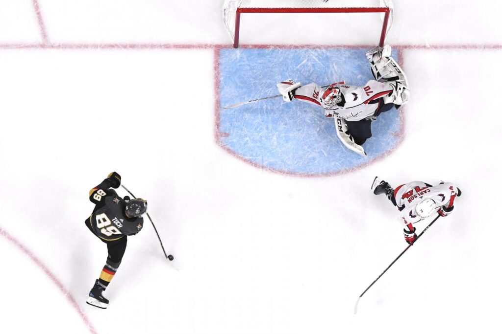 Watch Braden Holtby’s Save of the Year Preserves Caps’ Victory Over