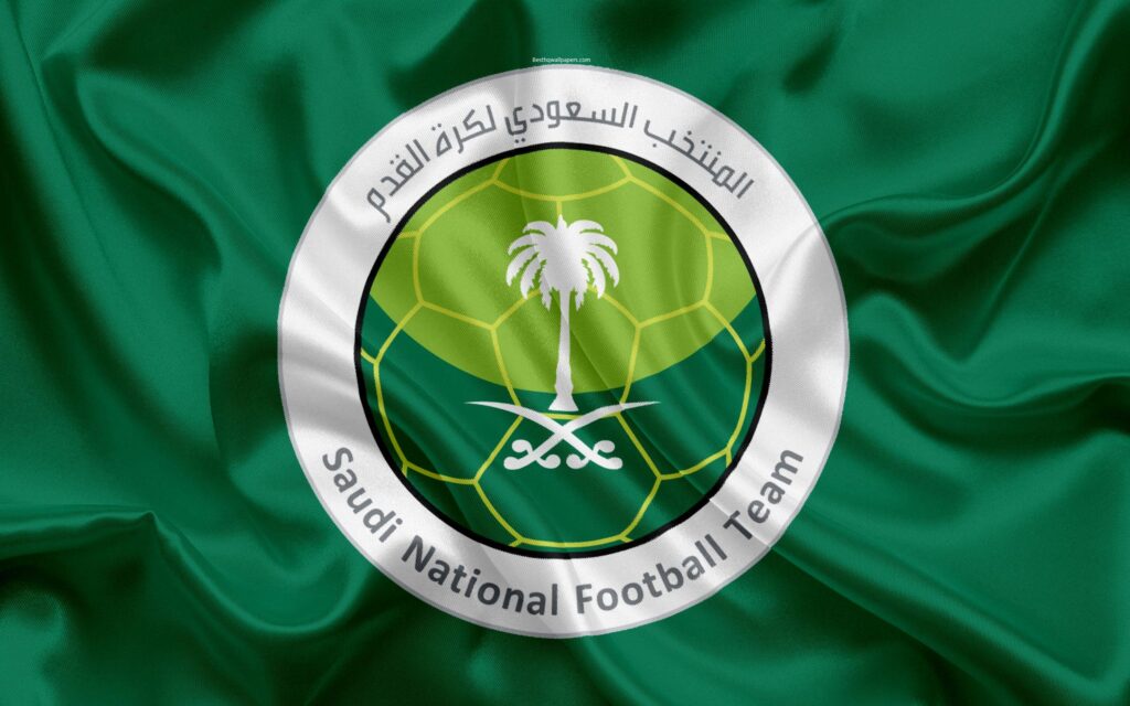 Download wallpapers Saudi Arabia, national football team, logo