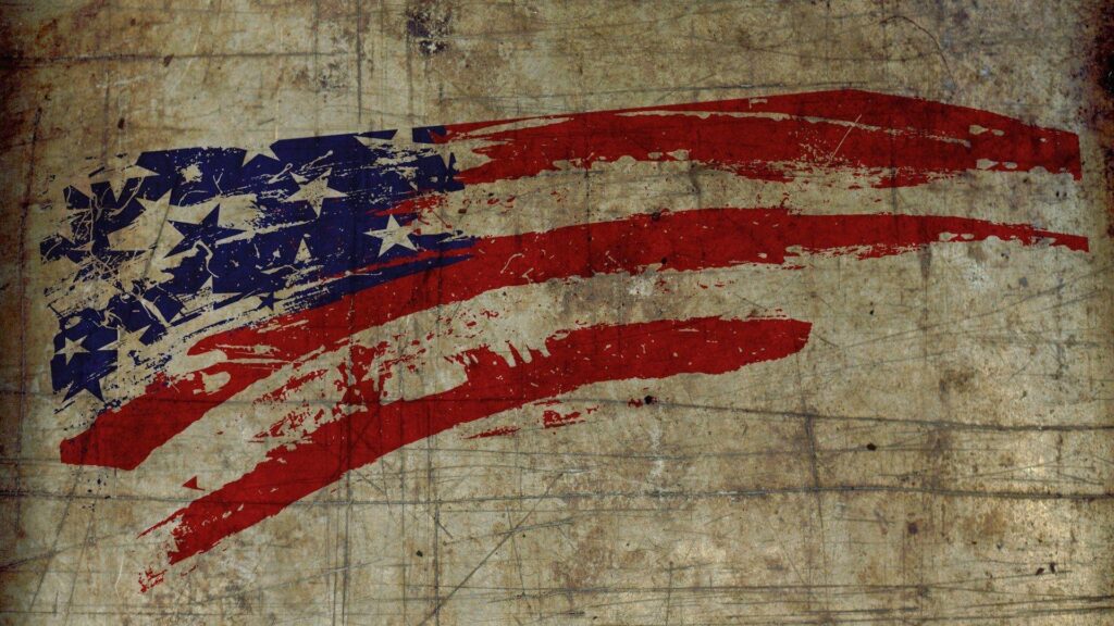 Flag United States America Painting Art 2K Wallpapers